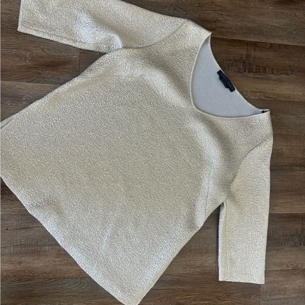 Marina Rinaldi Elegant Cream Women's Sweater